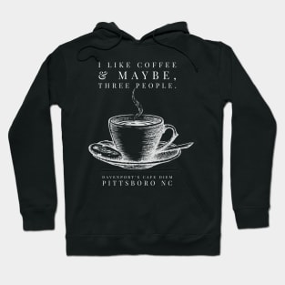 Coffee & Maybe, Three People Hoodie